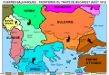 Guerres balkaniques après traité de Bucarest.png